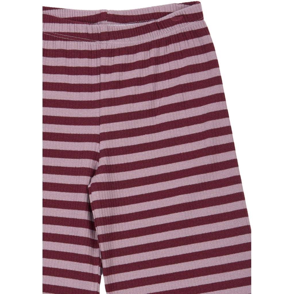 THE NEW SIBLINGS TNSTFro Wide Rib bukser Bukser Elderberry Striped TN