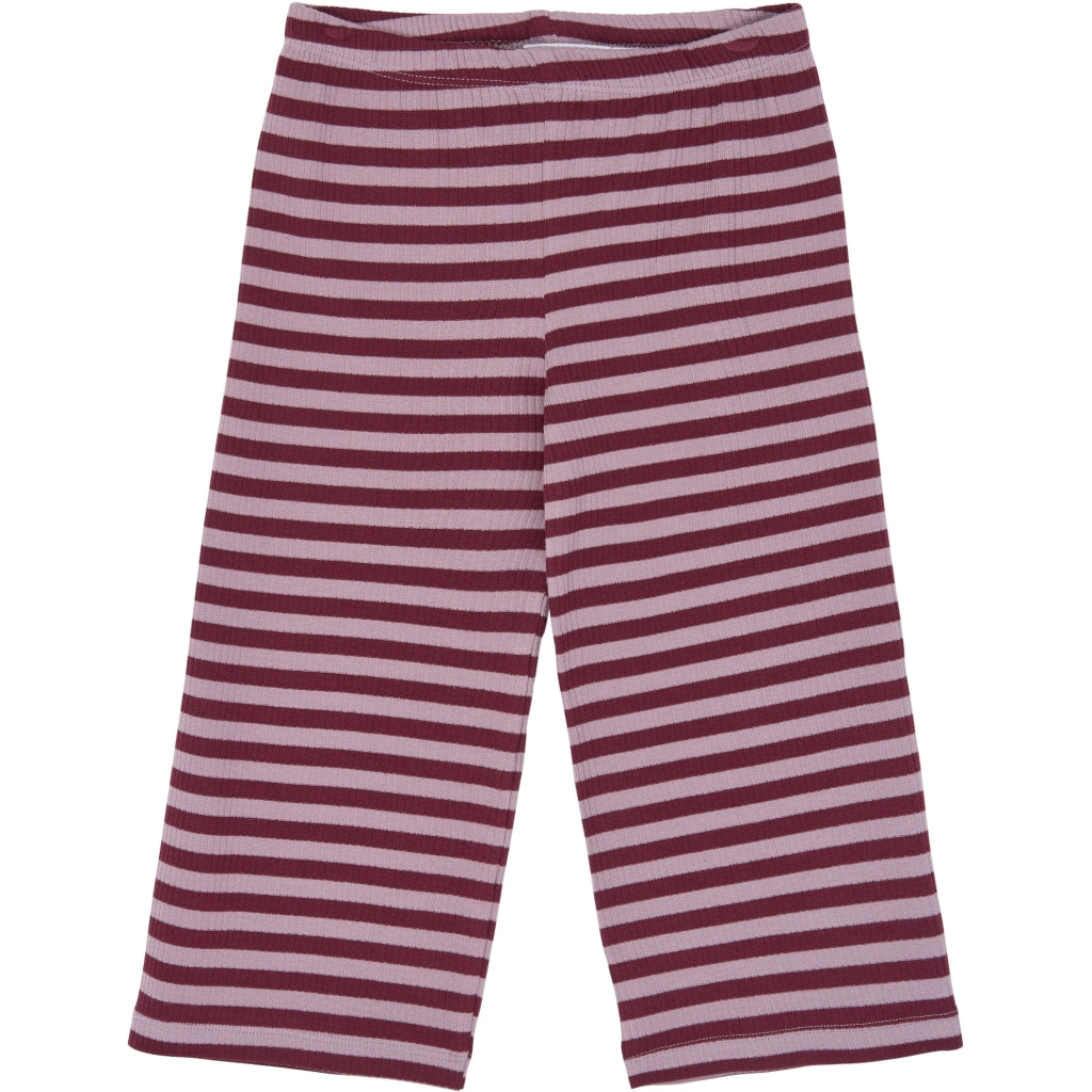 THE NEW SIBLINGS TNSTFro Wide Rib bukser Bukser Elderberry Striped TN