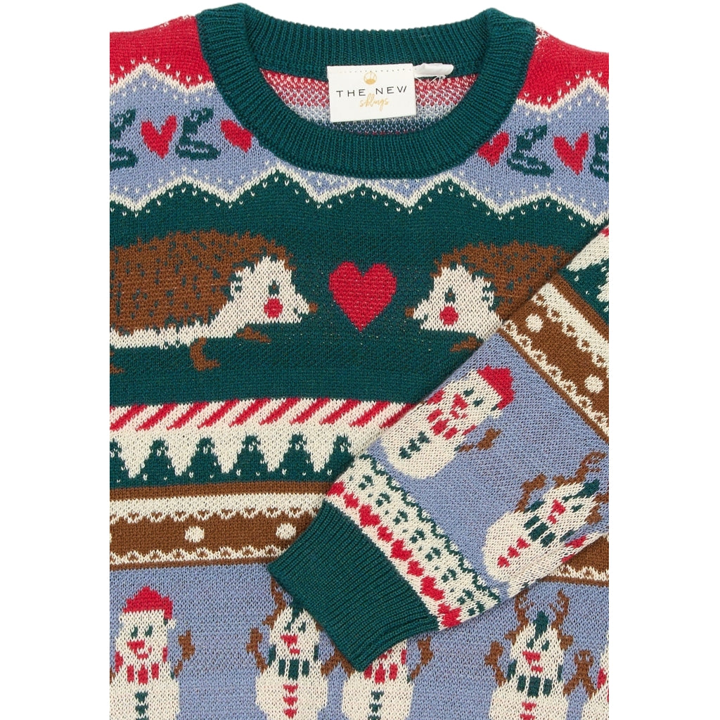 THE NEW SIBLINGS TNSTHoliday Jacquard Striktrøje Strik Multi Colour