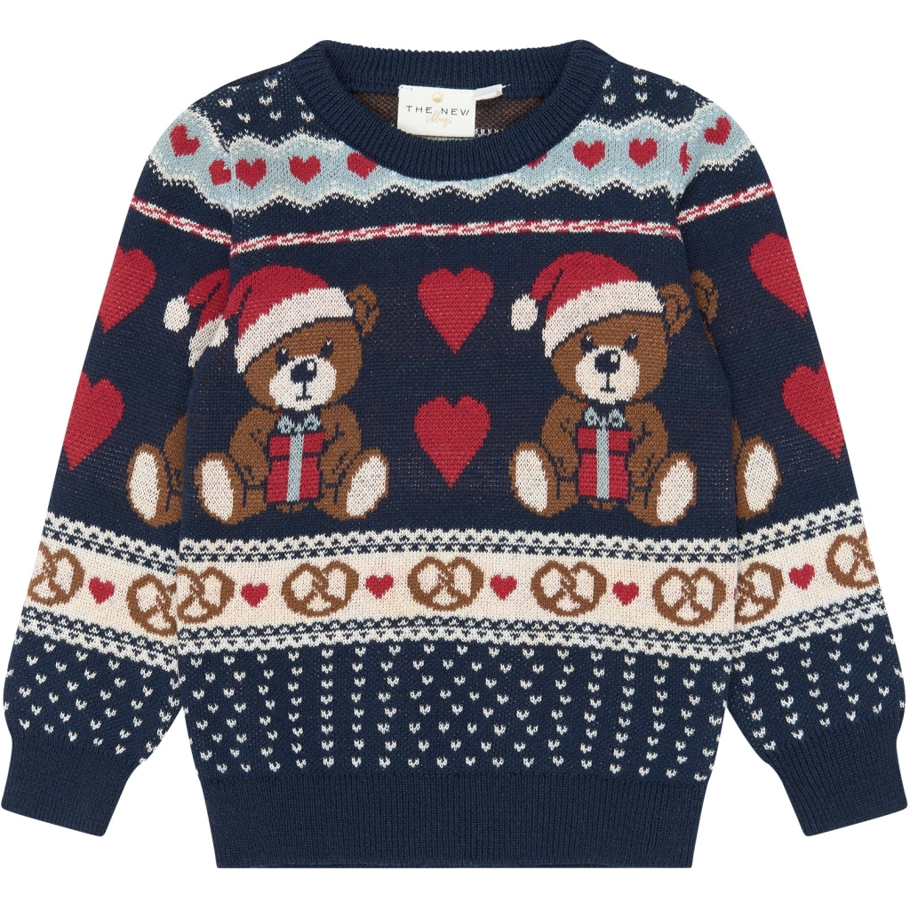 THE NEW SIBLINGS TNSTHoliday Jacquard Striktrøje Strik Multi Colour