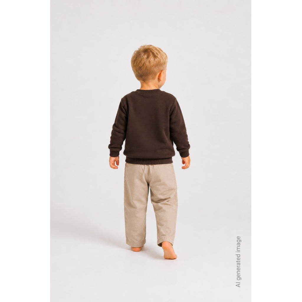 THE NEW SIBLINGS TNSTHoliday Sweatshirt Sweatshirt Chestnut