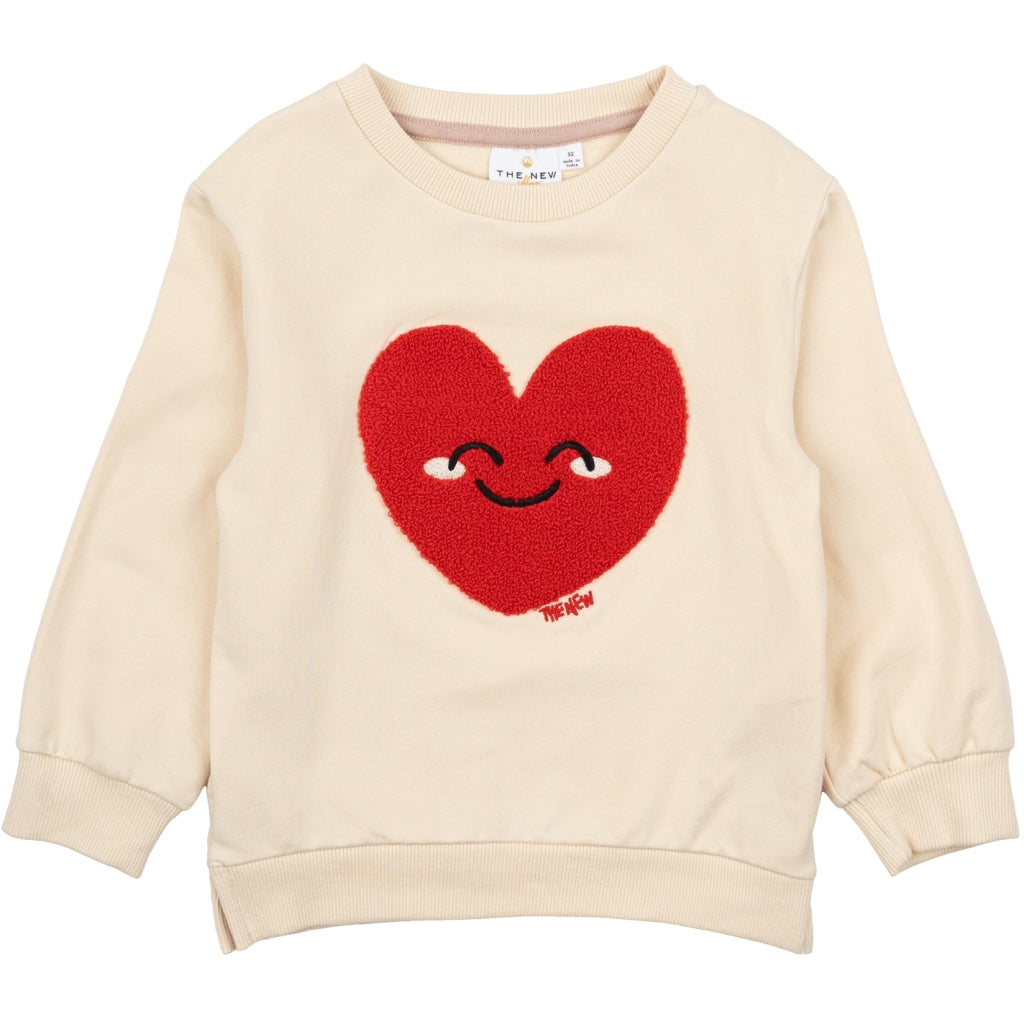 THE NEW SIBLINGS TNSTNanett Sweatshirt Sweatshirt White Swan