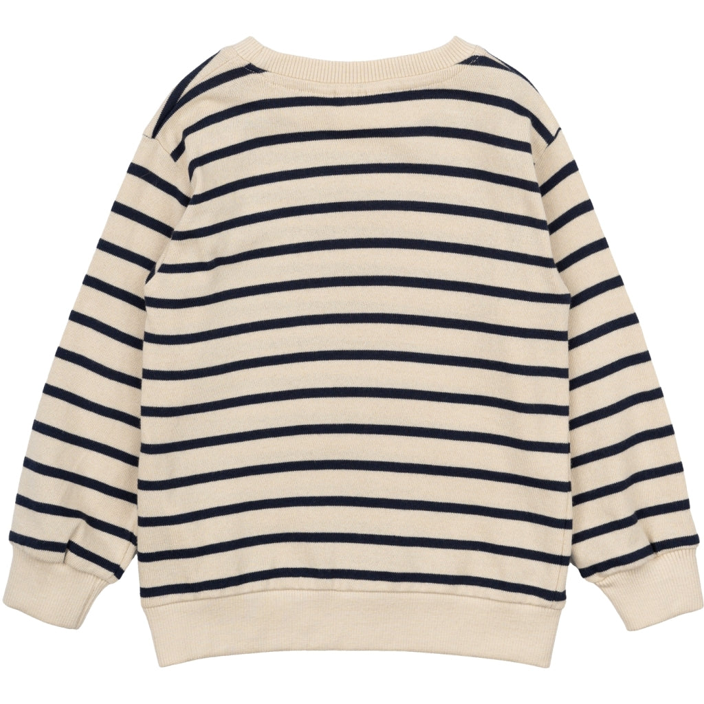 THE NEW SIBLINGS TNSTNat Sweatshirt Sweatshirt Mood Indigo Striped