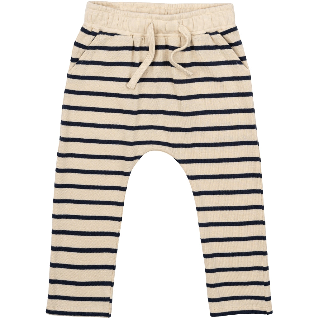 THE NEW SIBLINGS TNSTNat Unisex Bukser Bukser Mood Indigo Striped