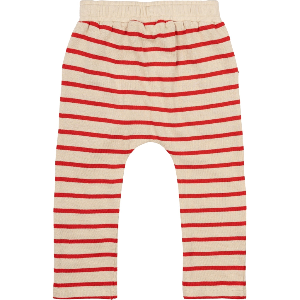 THE NEW SIBLINGS TNSTNat Unisex Bukser Bukser Poppy Red Striped