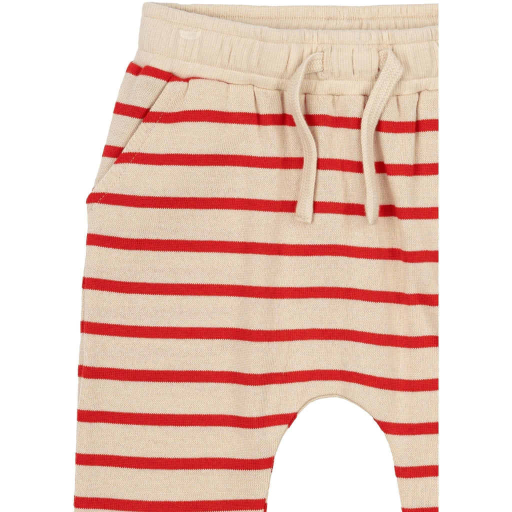 THE NEW SIBLINGS TNSTNat Unisex Bukser Bukser Poppy Red Striped