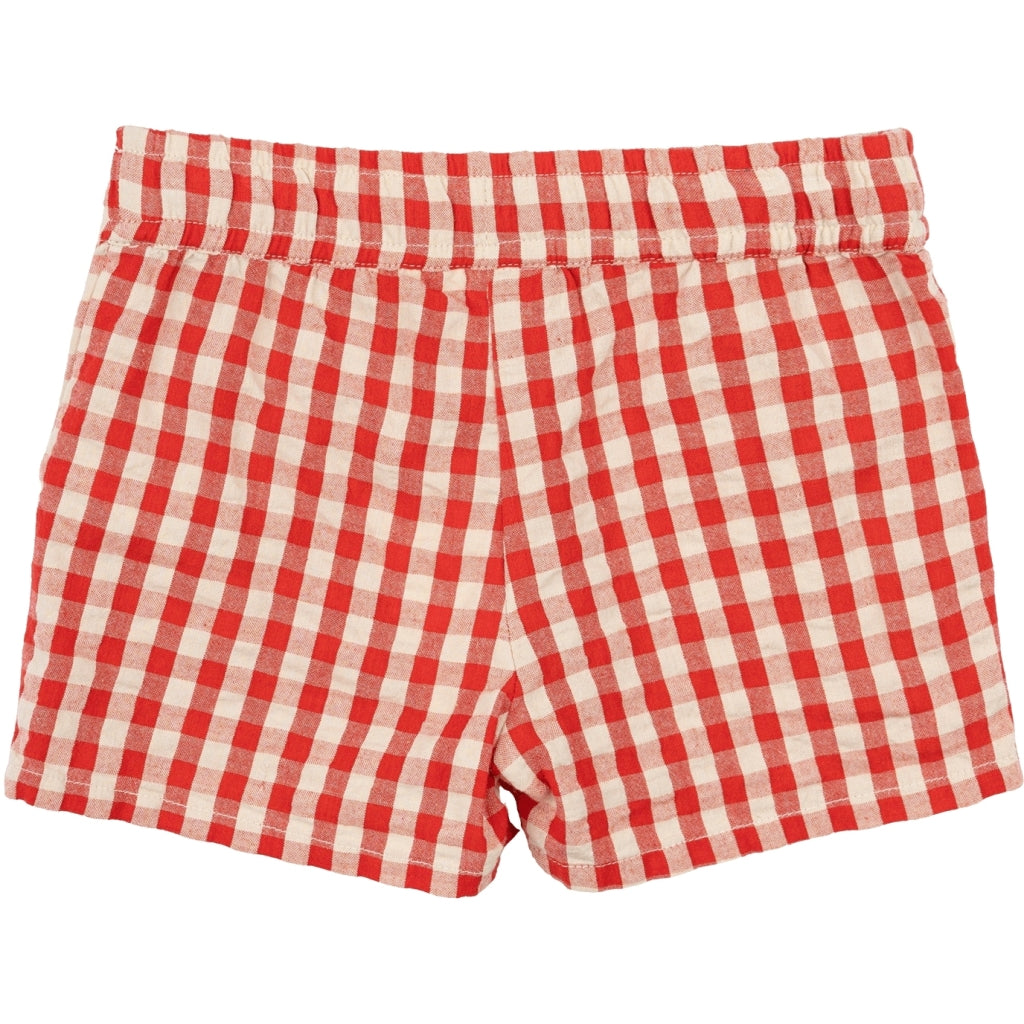 THE NEW SIBLINGS TNSTNelly Shorts Shorts Poppy Red Check