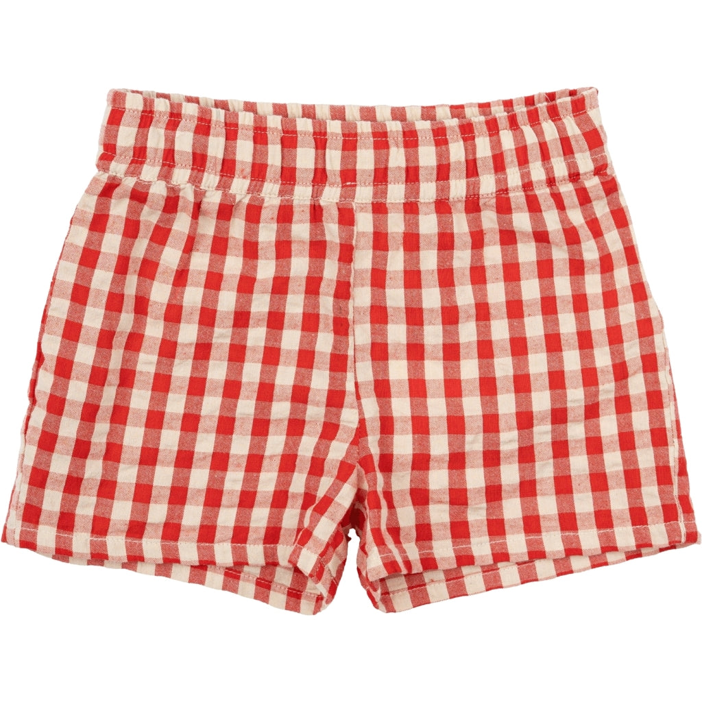 THE NEW SIBLINGS TNSTNelly Shorts Shorts Poppy Red Check