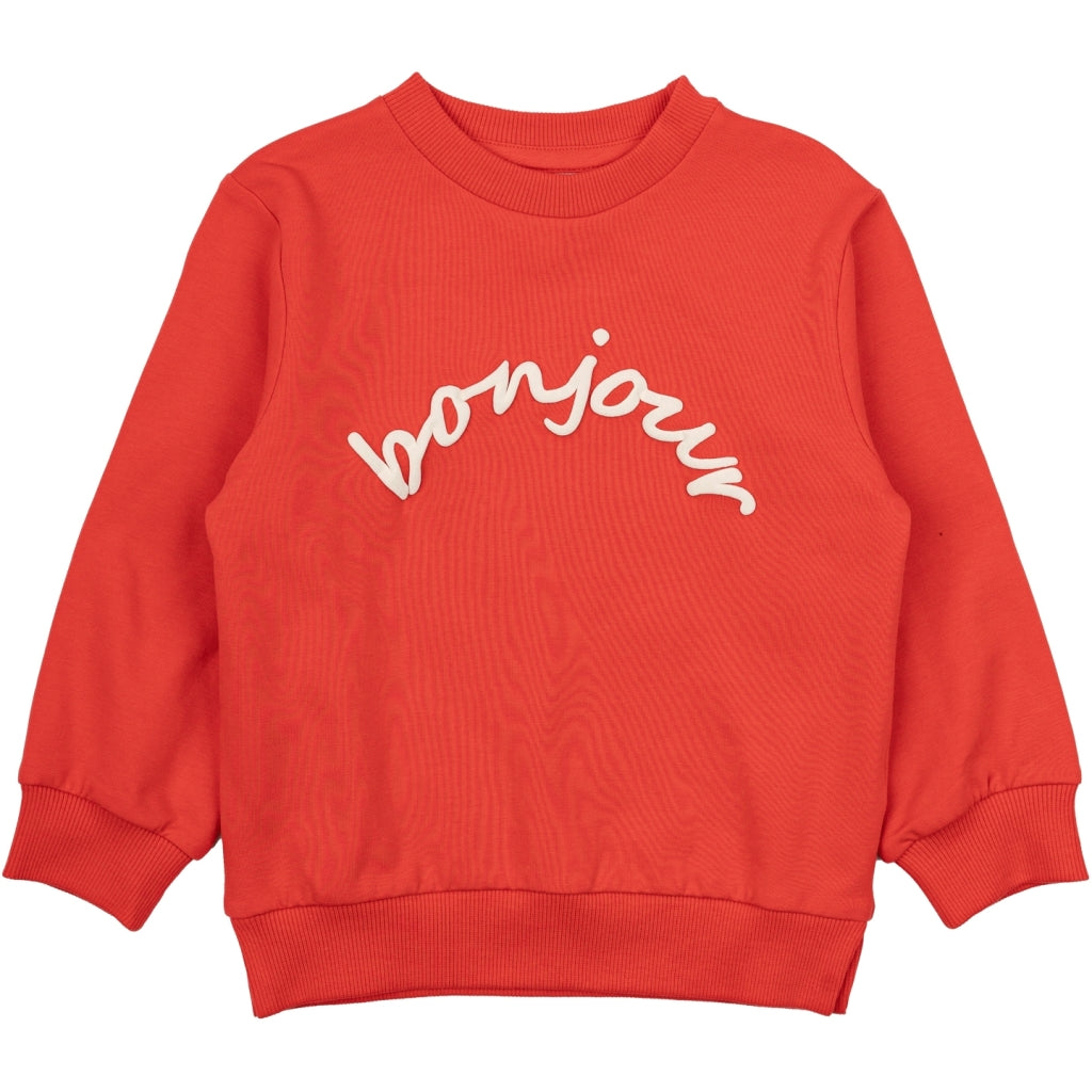 THE NEW SIBLINGS TNSTNevada Sweatshirt Sweatshirt Poppy Red