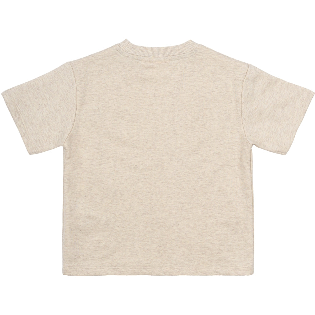 THE NEW SIBLINGS TNSTNorval Oversize Sweat T-shirt T-shirt Oatmeal Melange