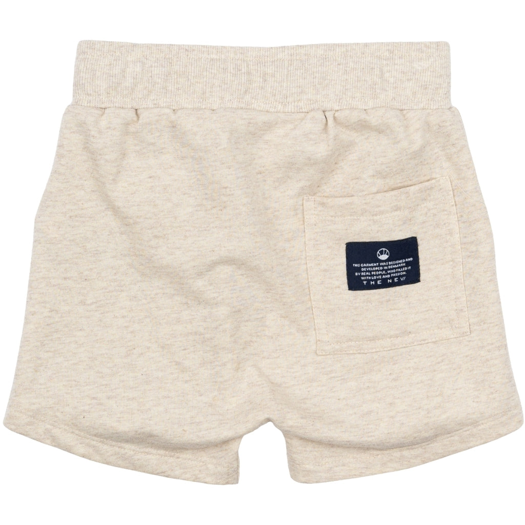 THE NEW SIBLINGS TNSTNorval Sweat Shorts Shorts Oatmeal Melange