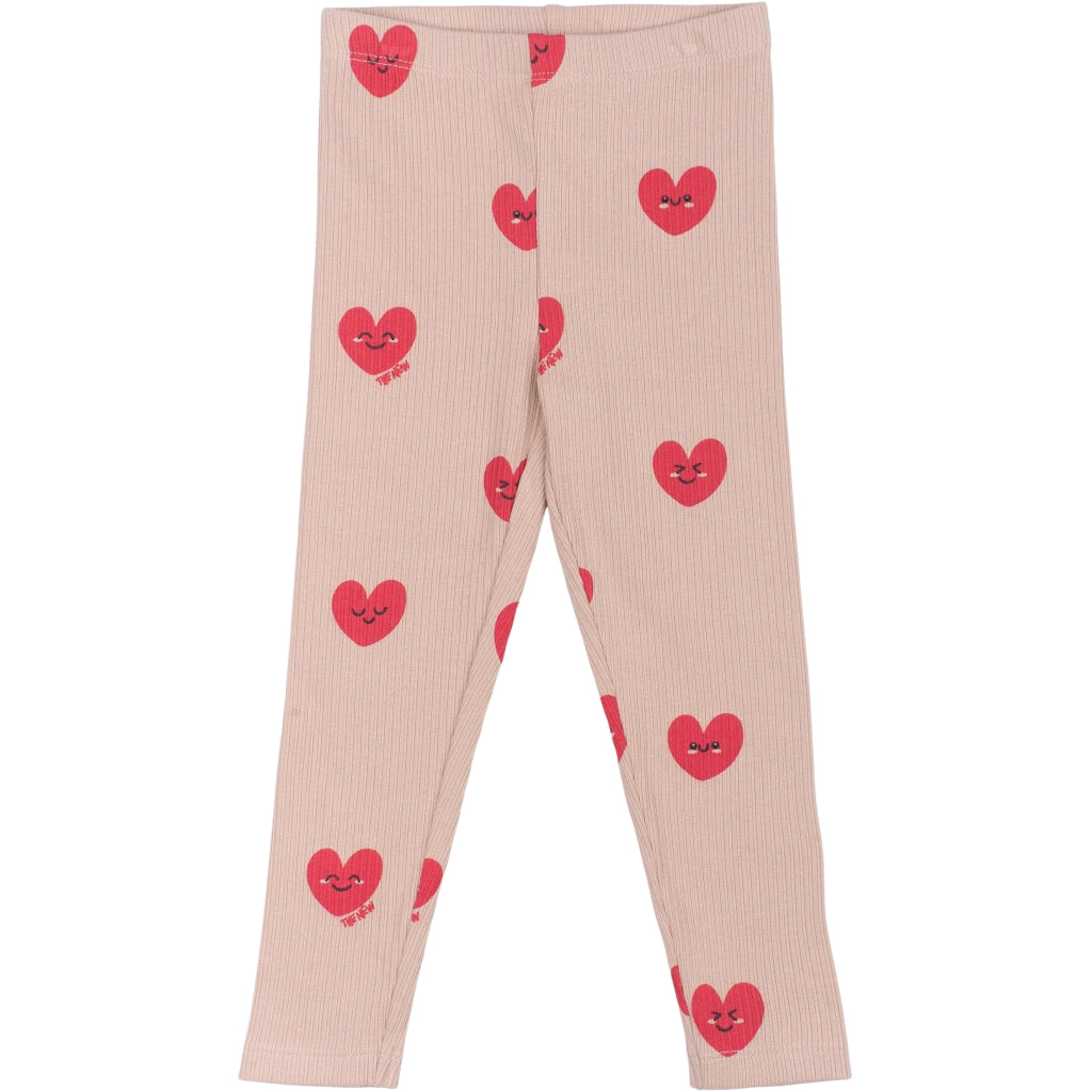 THE NEW SIBLINGS TNSTNynne Rib Leggings Leggings Adobe Rose