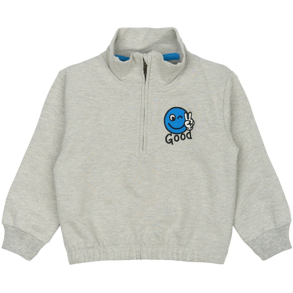 THE NEW SIBLINGS TNSTPal Oversize Sweatshirt Sweatshirt Light Grey Melange