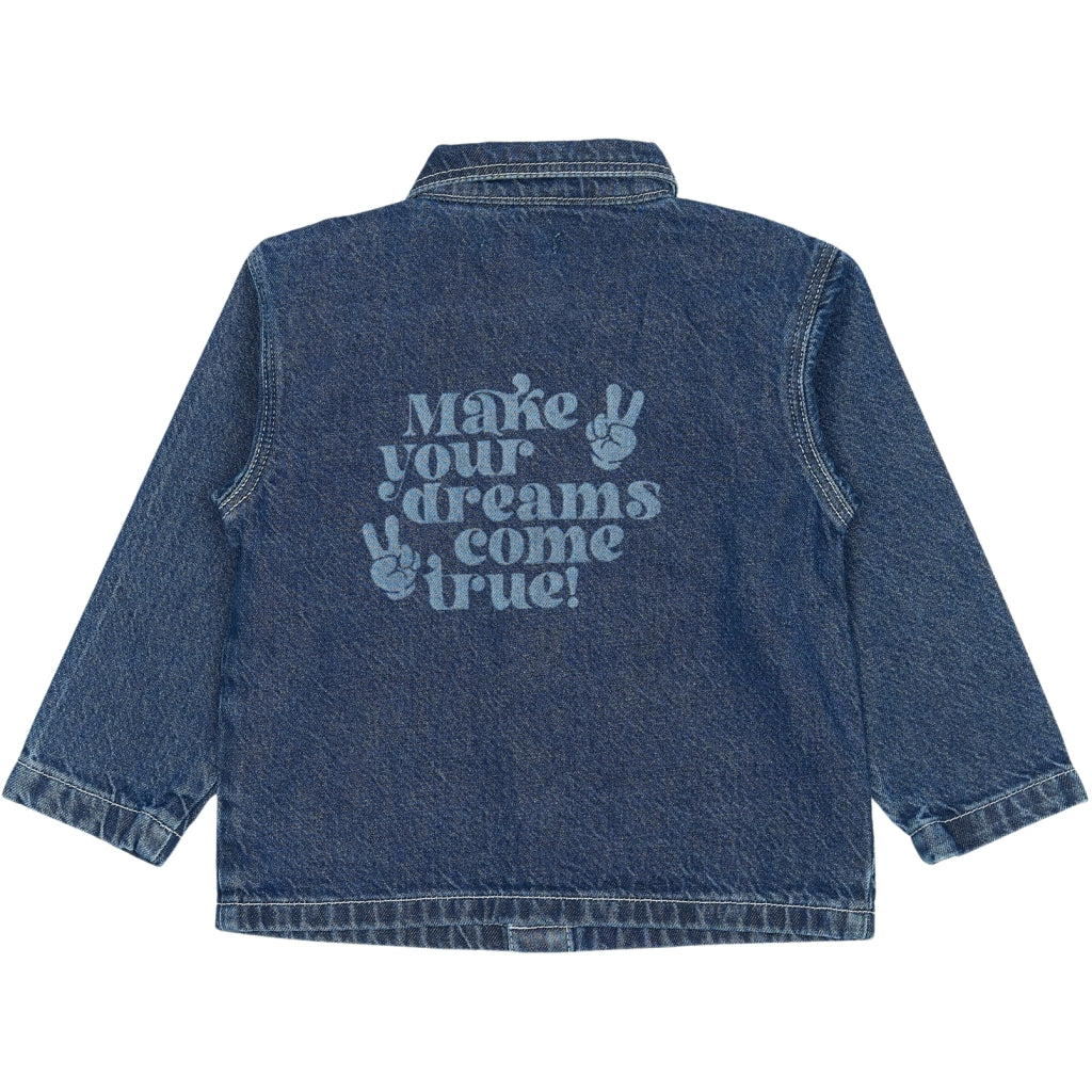THE NEW SIBLINGS TNSTParker Oversize Denim Skjortejakke Skjorter BLUE DENIM