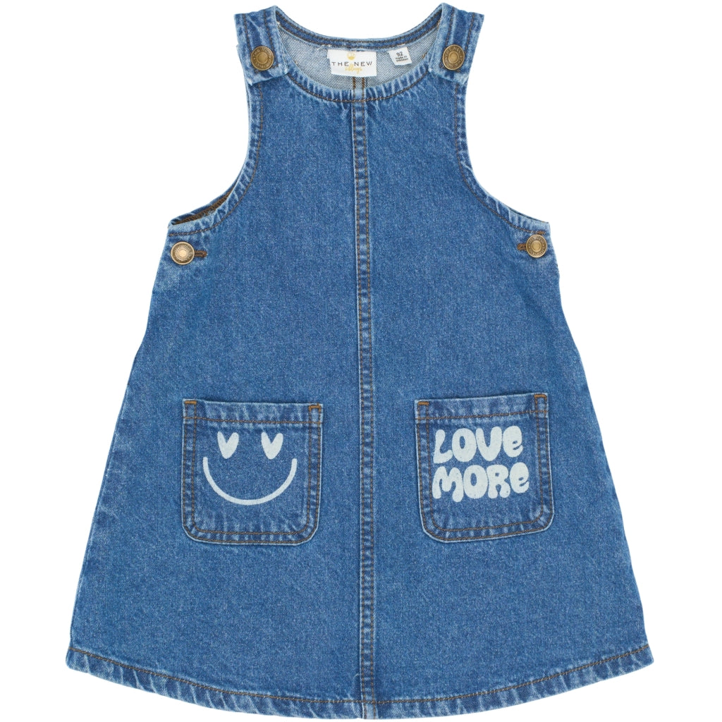 THE NEW SIBLINGS TNSTPida Ærmeløs Denim Kjole Kjoler Medium Blue Denim