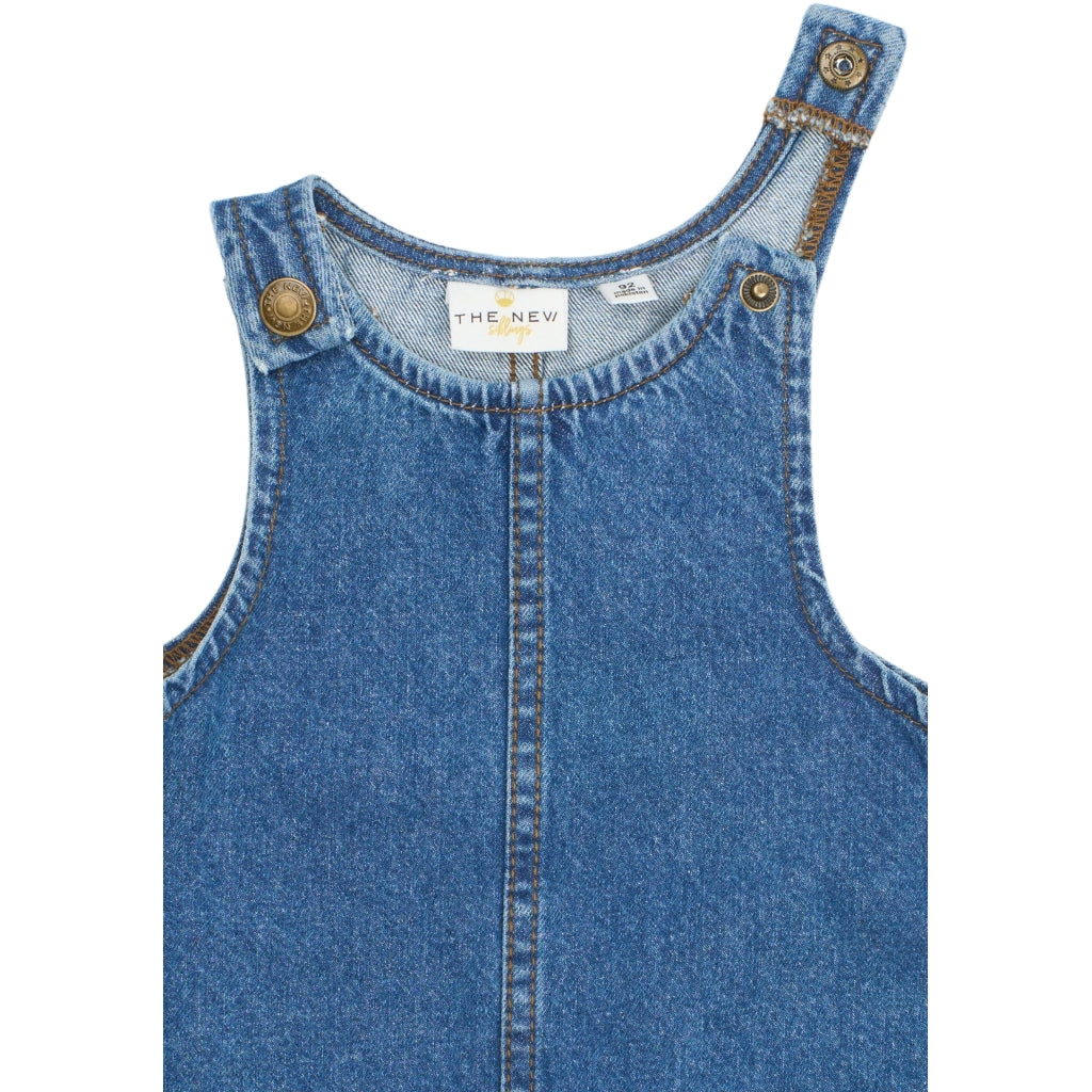 THE NEW SIBLINGS TNSTPida Ærmeløs Denim Kjole Kjoler Medium Blue Denim 251