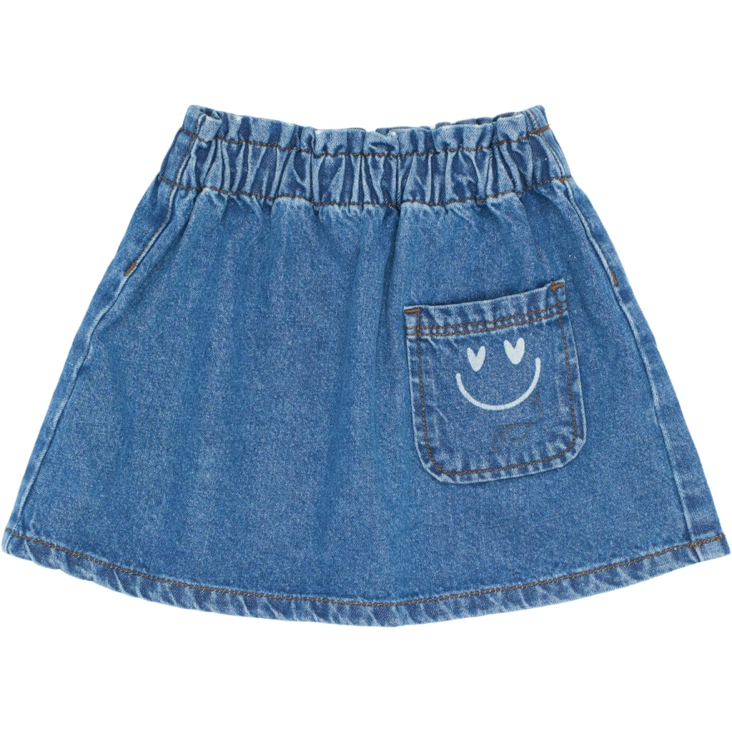 THE NEW SIBLINGS TNSTPida Denim Nederdel Nederdel Medium Blue Denim