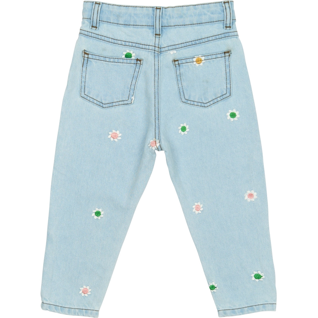 THE NEW SIBLINGS TNSTPortia Carrot Jeans Jeans Light Blue Denim EMB