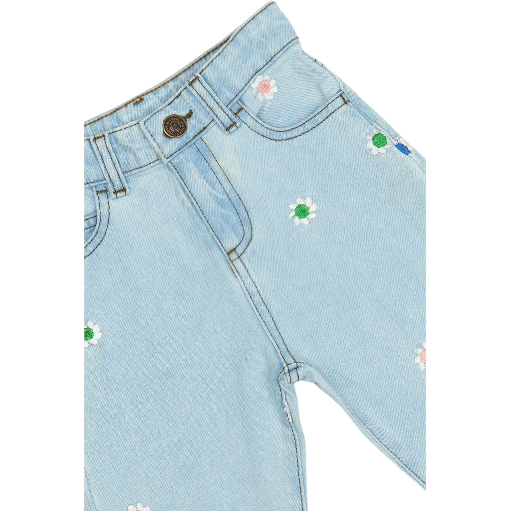 THE NEW SIBLINGS TNSTPortia Carrot Jeans Jeans Light Blue Denim EMB