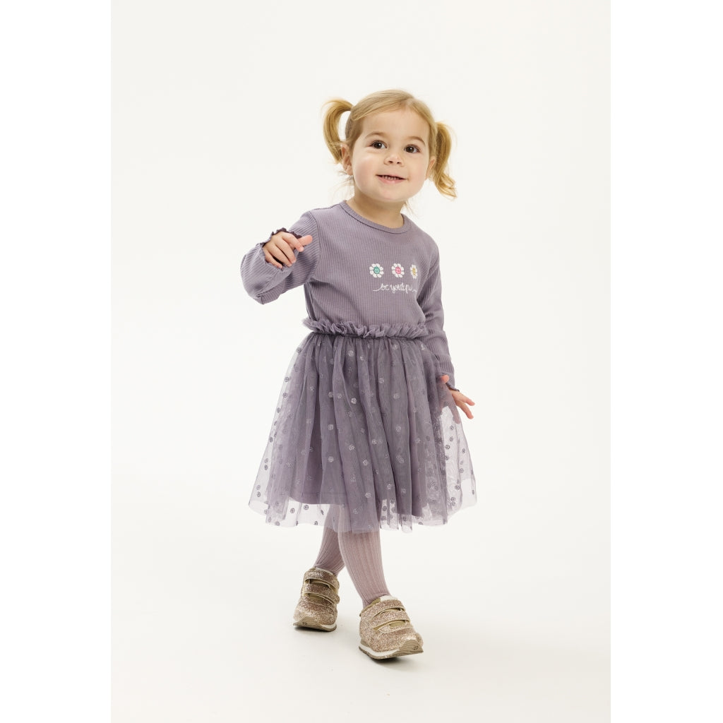 THE NEW SIBLINGS TNSTPrincess Langærmet Rib Bluse Langærmet bluse GRAY RIDGE