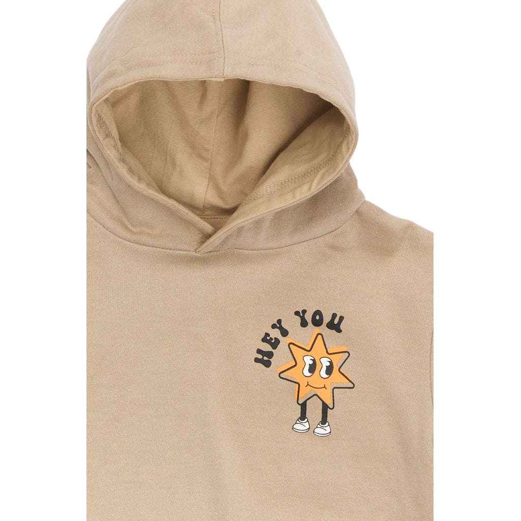 THE NEW SIBLINGS TNSTRandall Oversize Hættetrøje Sweatshirt Humus