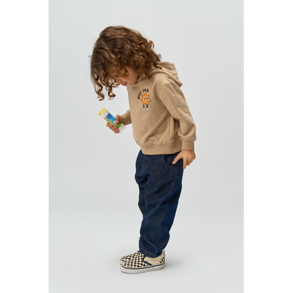 THE NEW SIBLINGS TNSTRandall Oversize Hættetrøje Sweatshirt Humus