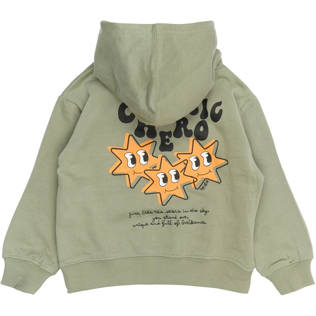 THE NEW SIBLINGS TNSTRandall Oversize Hættetrøje Sweatshirt Lily Pad