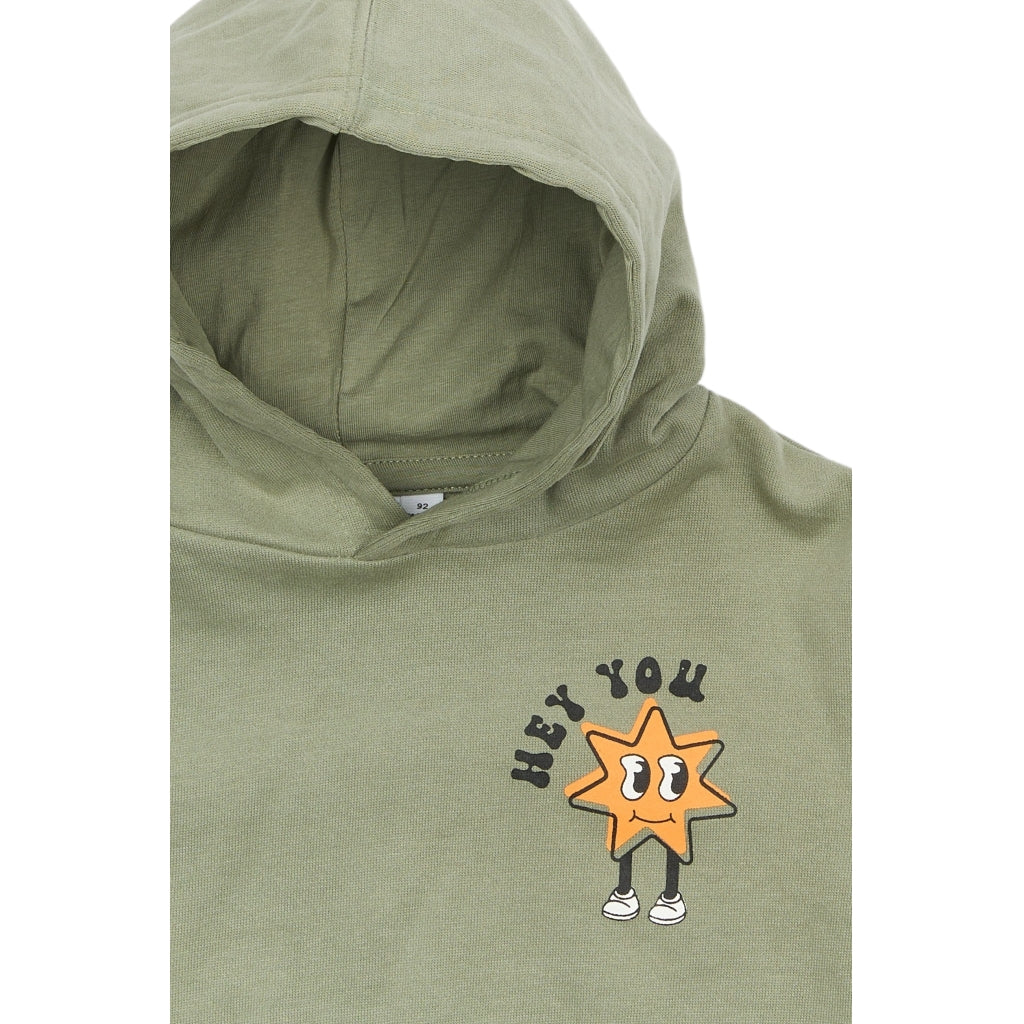 THE NEW SIBLINGS TNSTRandall Oversize Hættetrøje Sweatshirt Lily Pad