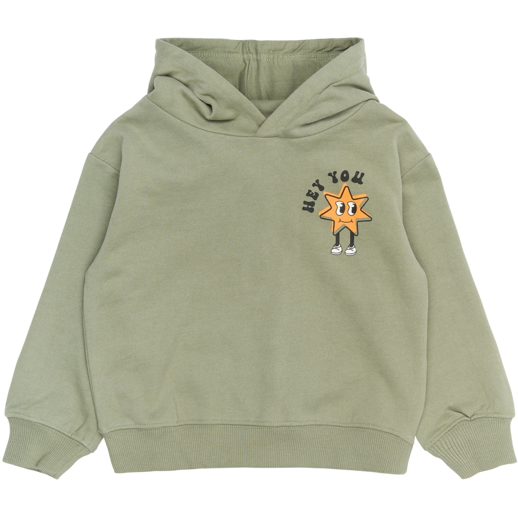 THE NEW SIBLINGS TNSTRandall Oversize Hættetrøje Sweatshirt Lily Pad