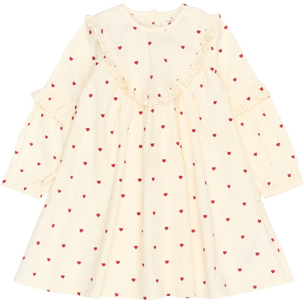 THE NEW SIBLINGS TNSTRaven Langærmet Kjole Kjoler Gardenia AOP