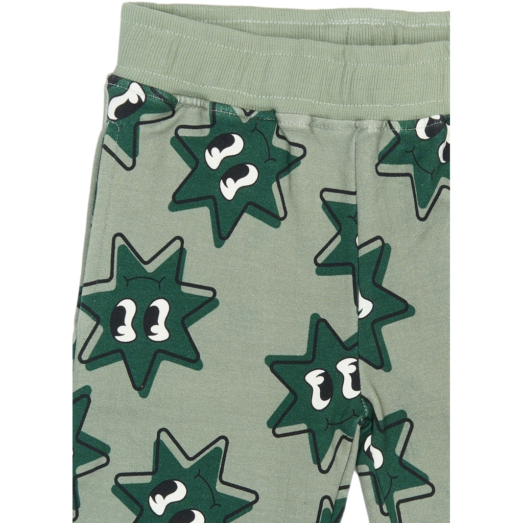 THE NEW SIBLINGS TNSTRavi Sweatpants Bukser Lily Pad AOP