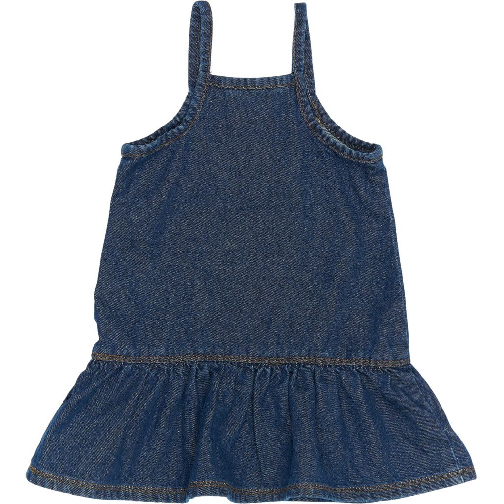 THE NEW SIBLINGS TNSTRaya Strap Denim Kjole Kjoler Medium Blue Denim