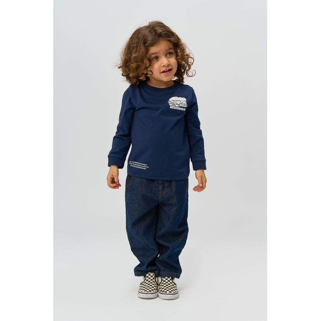 THE NEW SIBLINGS TNSTRohan Langærmet Bluse Langærmet bluse Navy Blazer