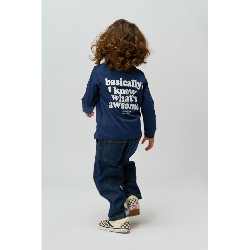 THE NEW SIBLINGS TNSTRohan Langærmet Bluse Langærmet bluse Navy Blazer