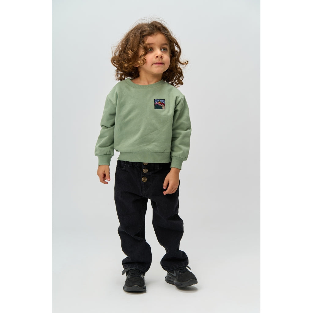 THE NEW SIBLINGS TNSTRolando Oversize Sweatshirt Sweatshirt Lily Pad