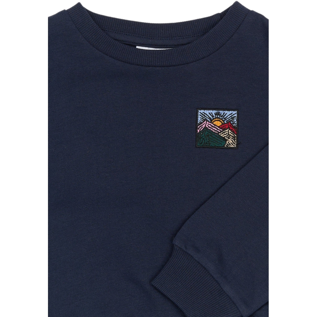 THE NEW SIBLINGS TNSTRolando Oversize Sweatshirt Sweatshirt Navy Blazer