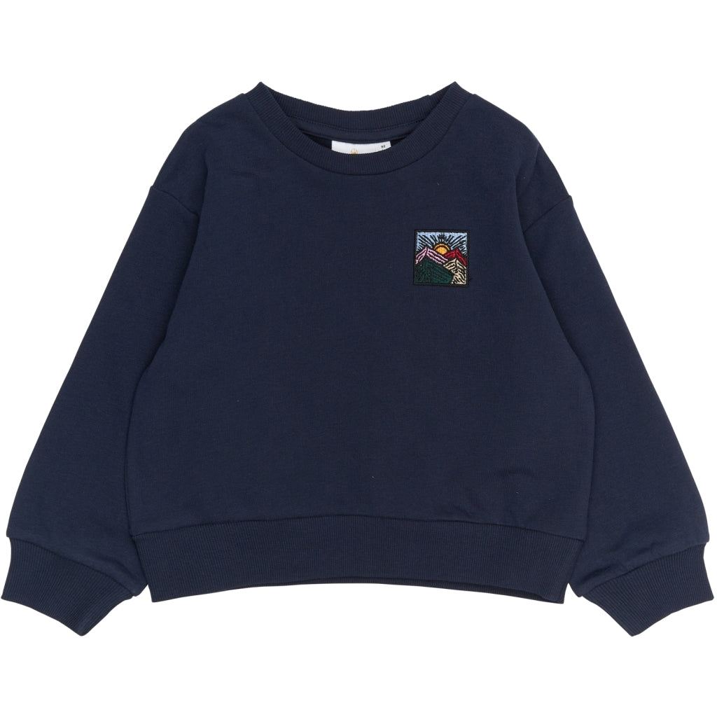 THE NEW SIBLINGS TNSTRolando Oversize Sweatshirt Sweatshirt Navy Blazer