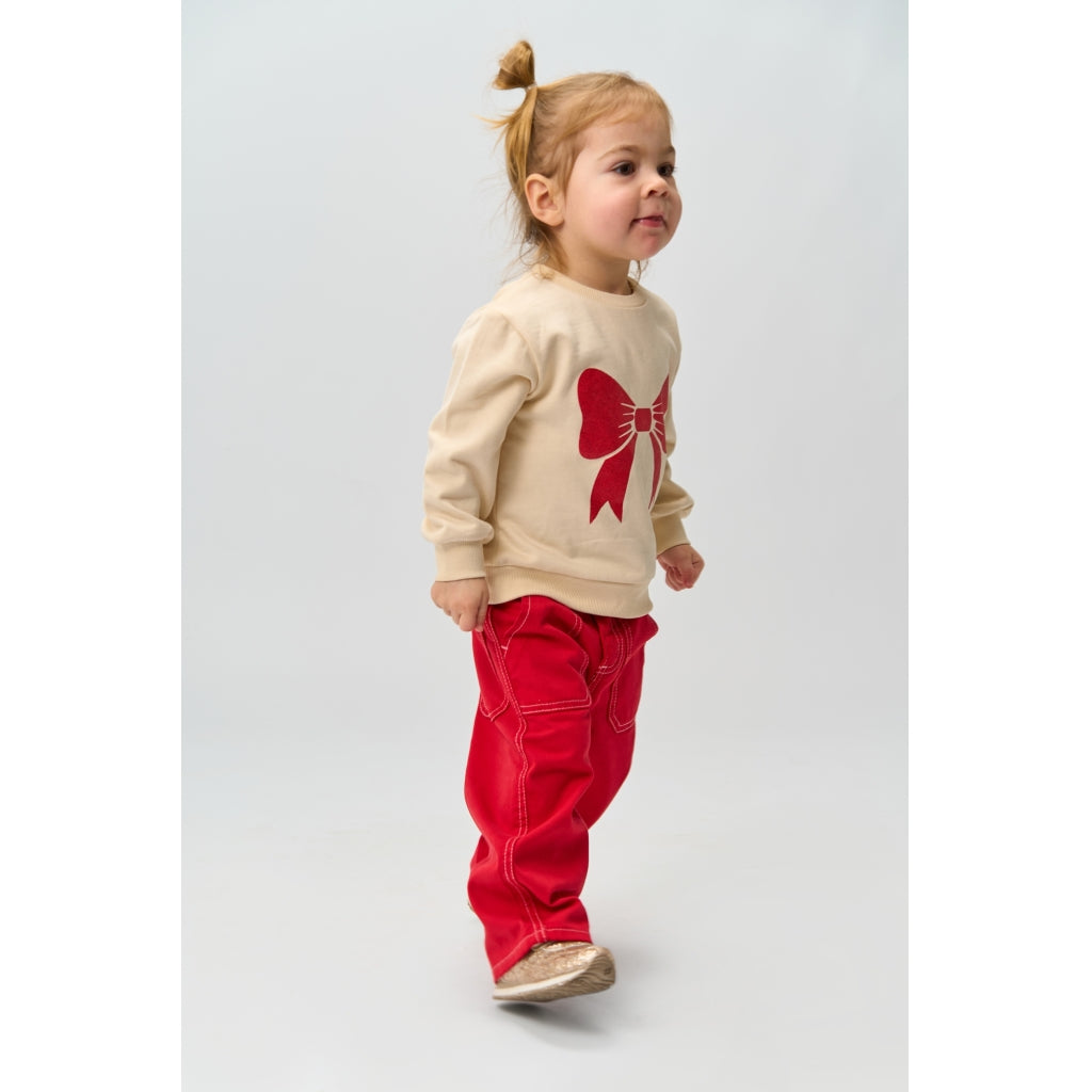 THE NEW SIBLINGS TNSTRomalda Sweatshirt Sweatshirt Gardenia