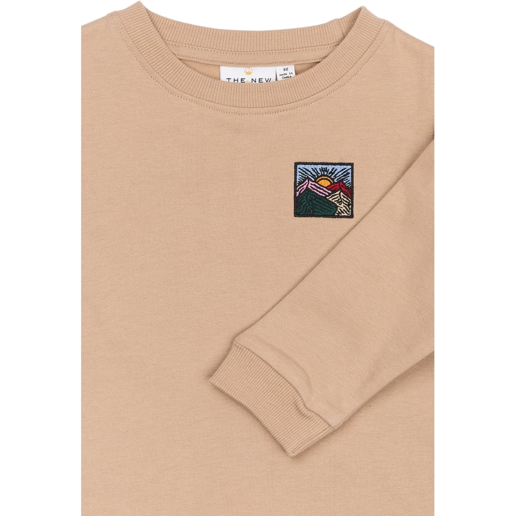 THE NEW SIBLINGS TNSTRonald Langærmet Sweat Bluse Sweatshirt Humus