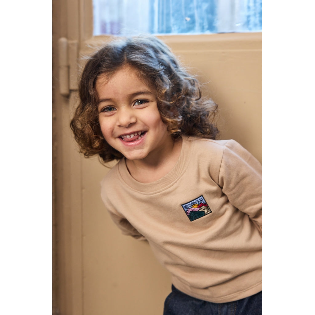 THE NEW SIBLINGS TNSTRonald Langærmet Sweat Bluse Sweatshirt Humus