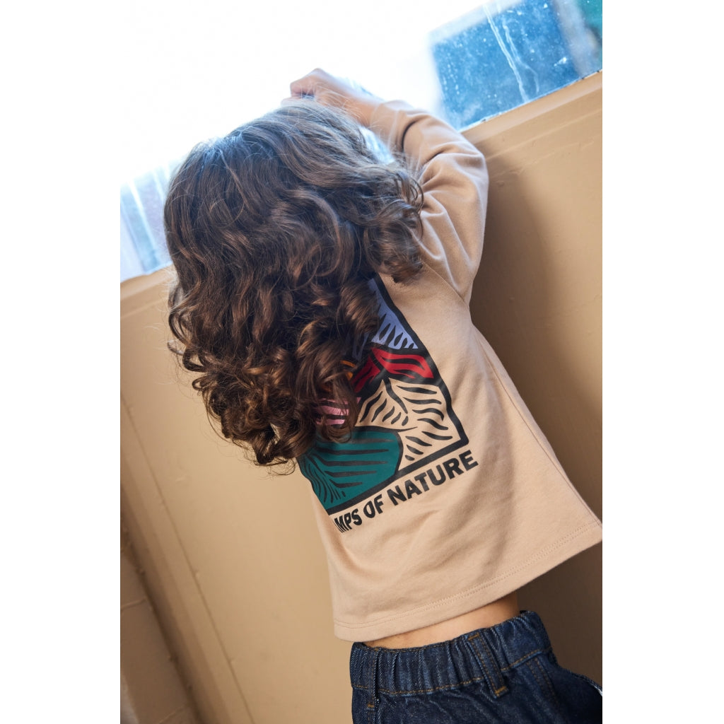 THE NEW SIBLINGS TNSTRonald Langærmet Sweat Bluse Sweatshirt Humus