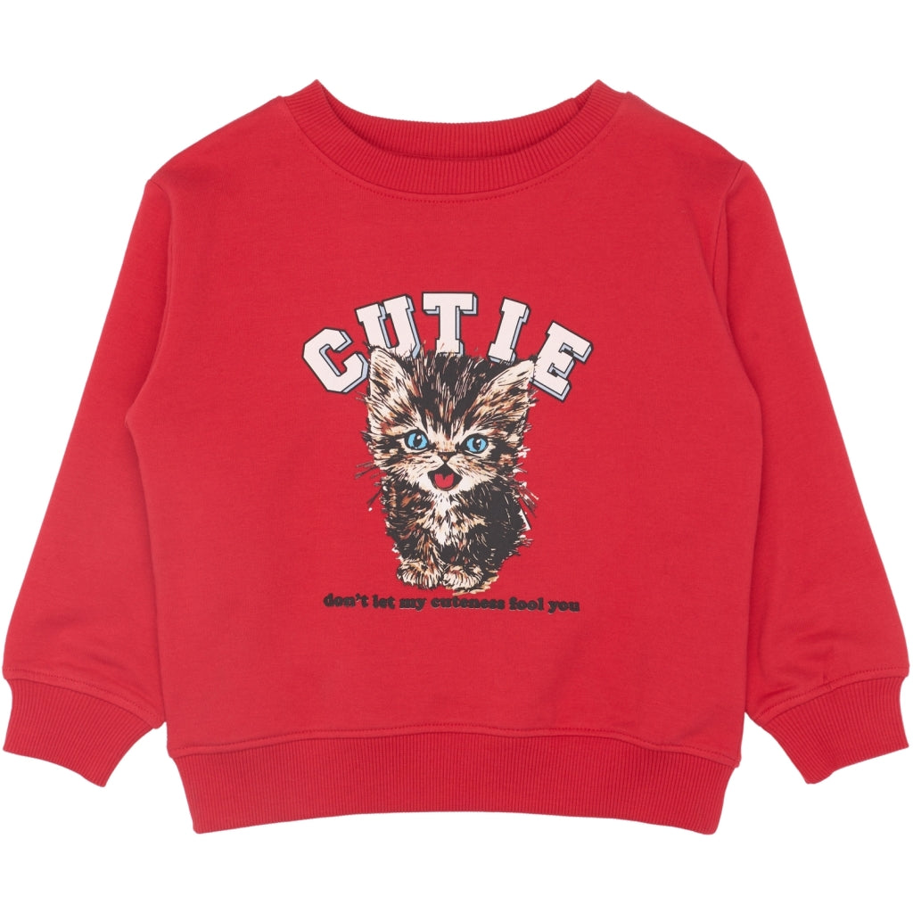 THE NEW SIBLINGS TNSTRonja Oversize Sweatshirt Sweatshirt Ski Patrol
