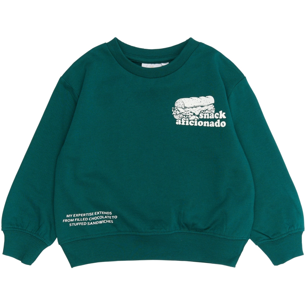 THE NEW SIBLINGS TNSTRory Oversize Sweatshirt Sweatshirt Deep Teal