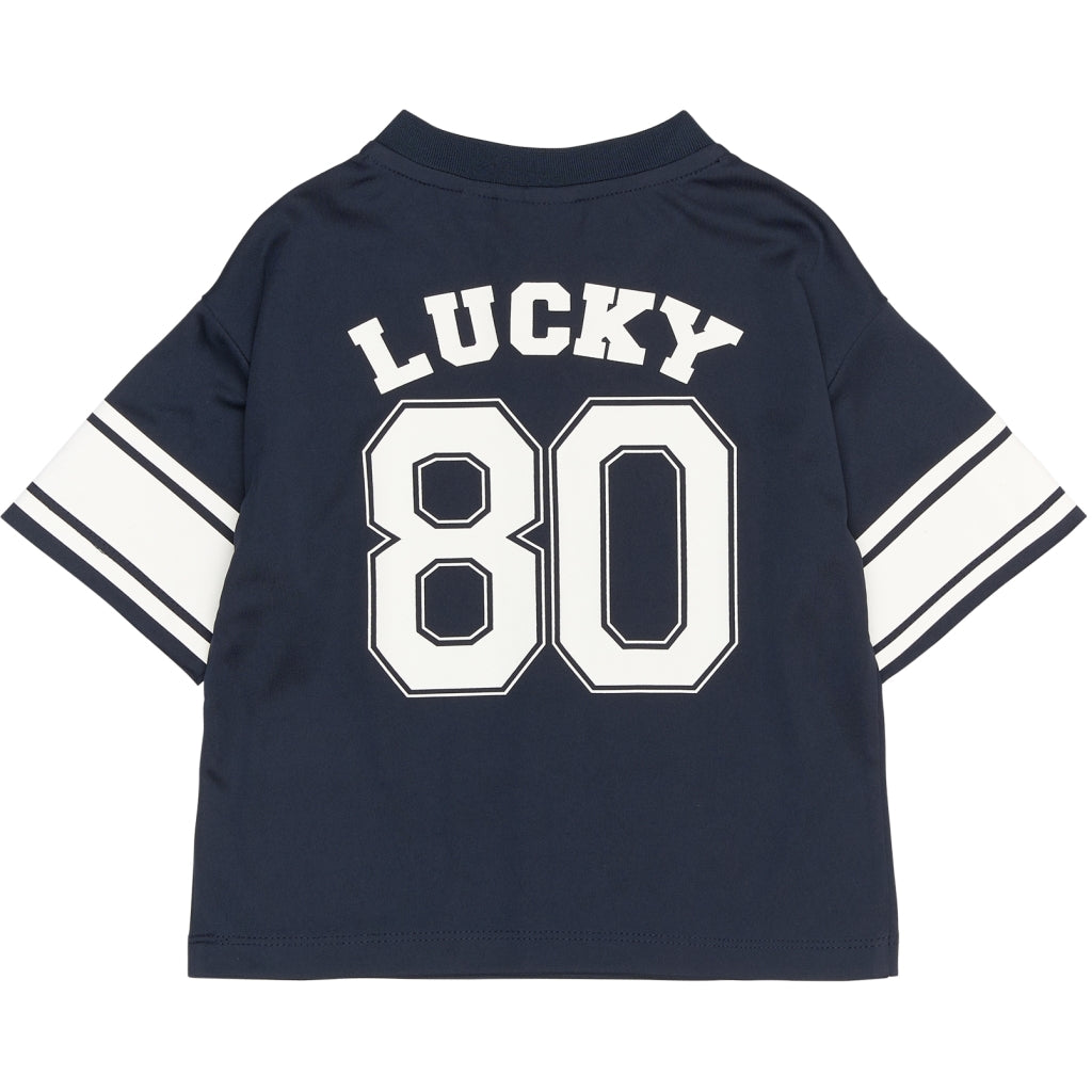 THE NEW SIBLINGS TNSTRoy Oversize T-shirt T-shirt Navy Blazer
