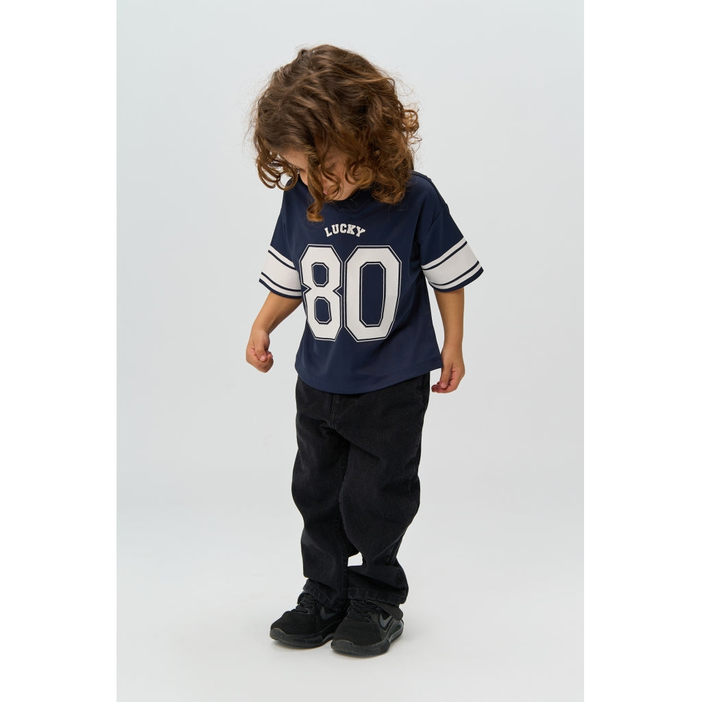 THE NEW SIBLINGS TNSTRoy Oversize T-shirt T-shirt Navy Blazer