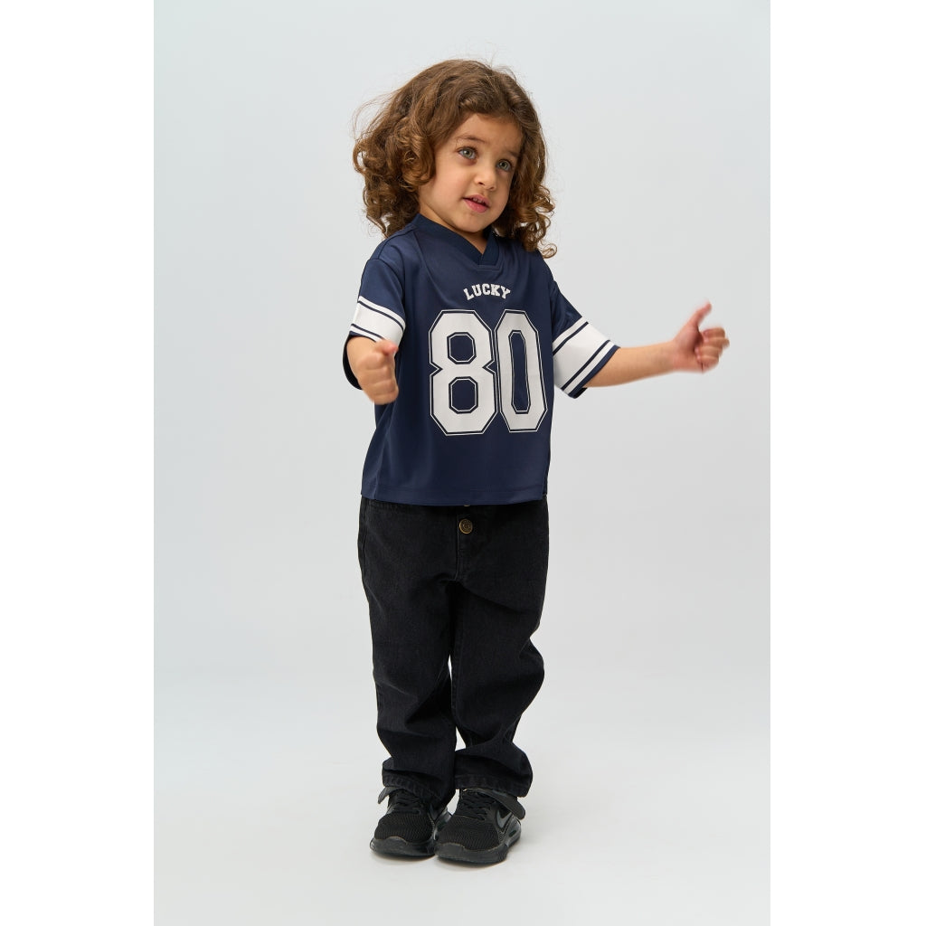 THE NEW SIBLINGS TNSTRoy Oversize T-shirt T-shirt Navy Blazer