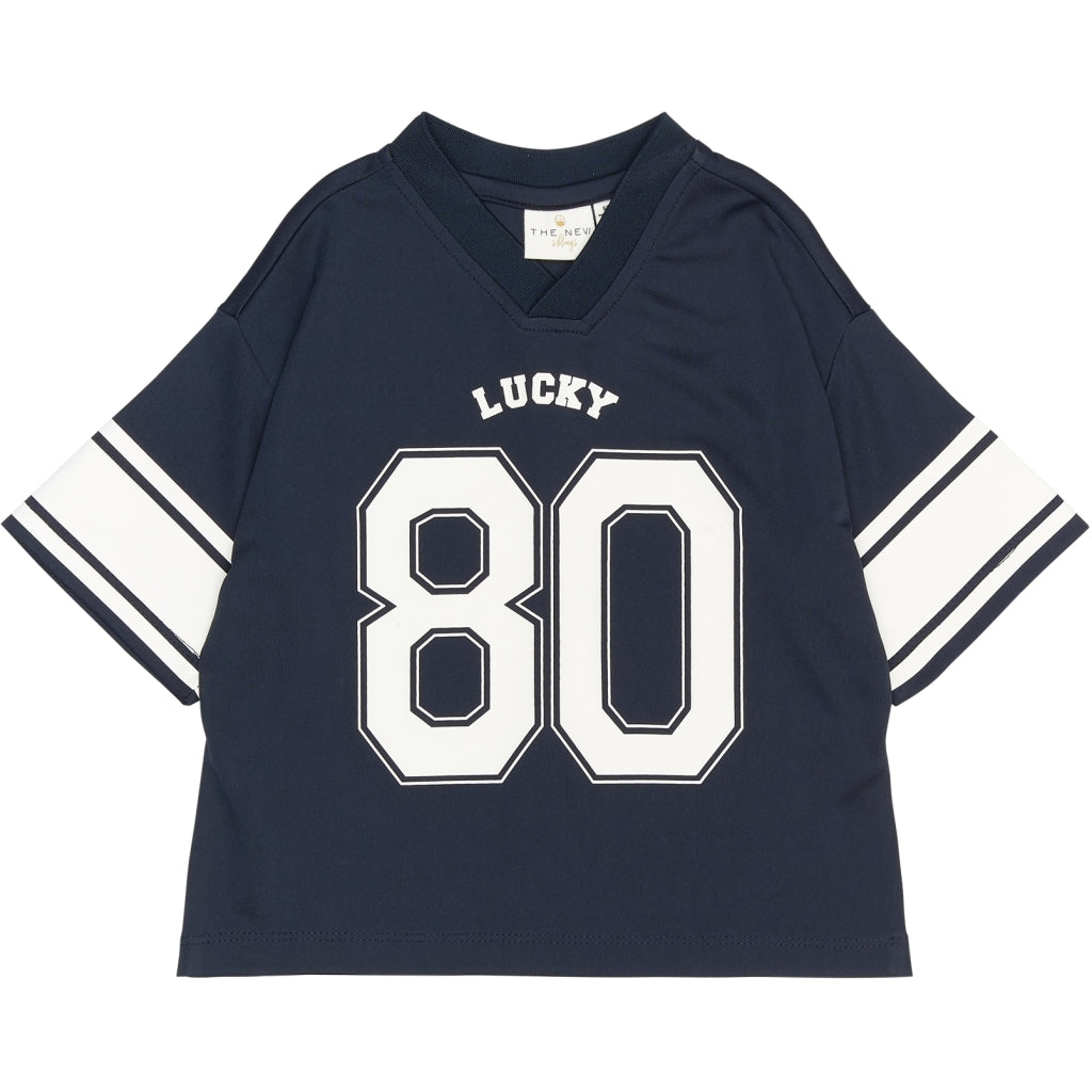 THE NEW SIBLINGS TNSTRoy Oversize T-shirt T-shirt Navy Blazer
