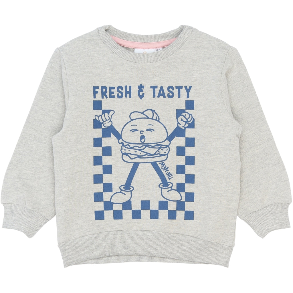 THE NEW SIBLINGS TNSTSamy Sweatshirt Sweatshirt Light Grey Melange