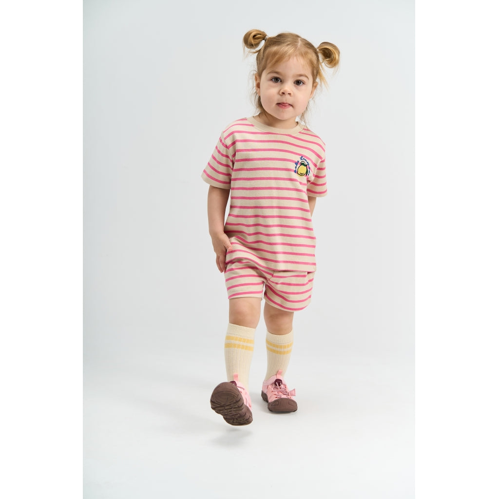 THE NEW SIBLINGS TNSTSannah Shorts Shorts Carmine Rose Striped