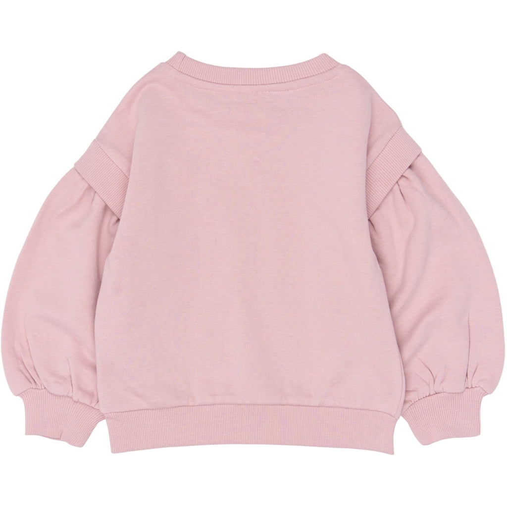 THE NEW SIBLINGS TNSTSapphire Oversize Sweatshirt Sweatshirt Silver Pink